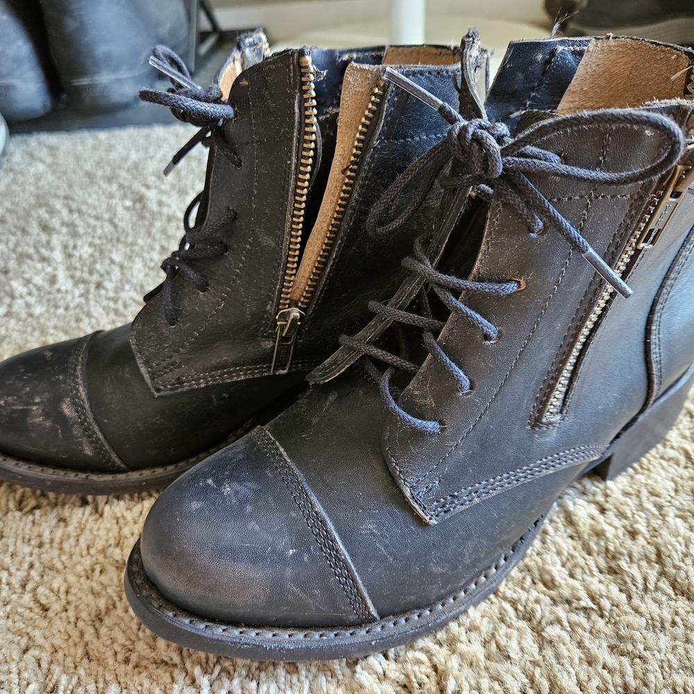 Freebird RAFTER Leather Boots SZ 7